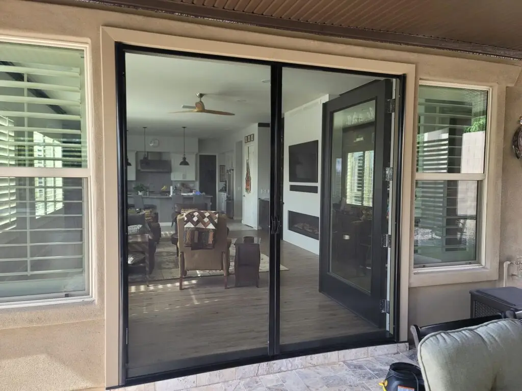 Retractable Screen on Door